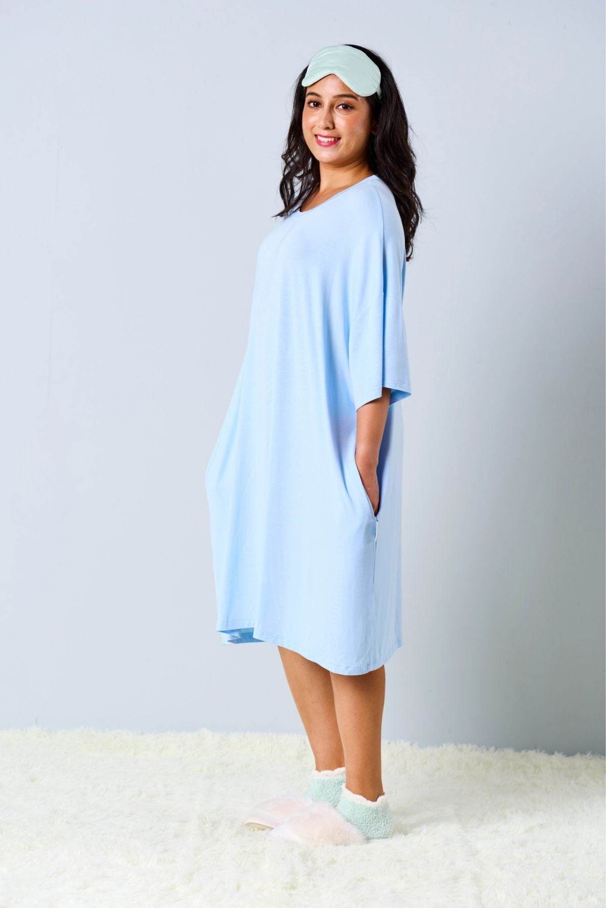 Light Blue Sleep Tee - Original - Mysleeptee