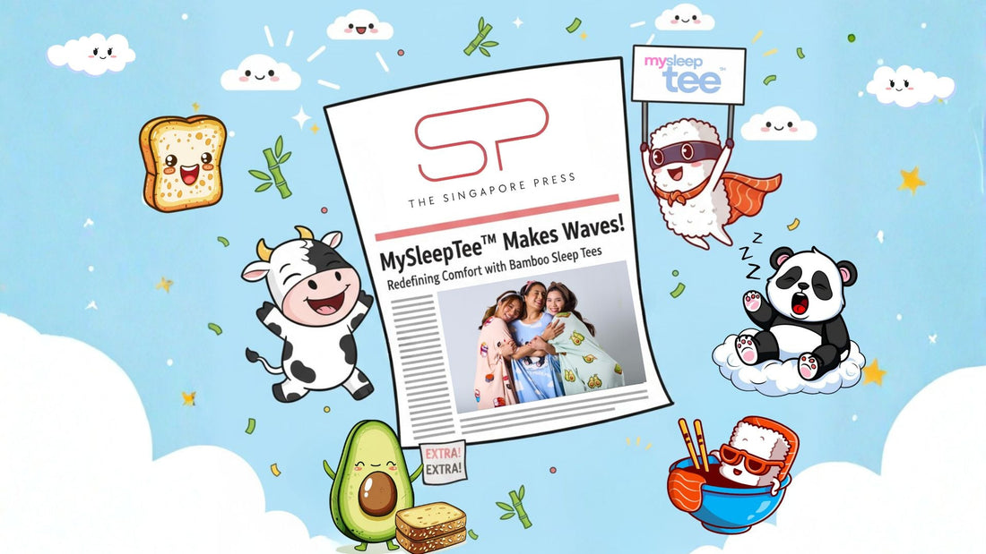 Celebrating Our Feature in The Singapore Press - Mysleeptee