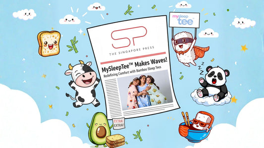 Celebrating Our Feature in The Singapore Press - Mysleeptee
