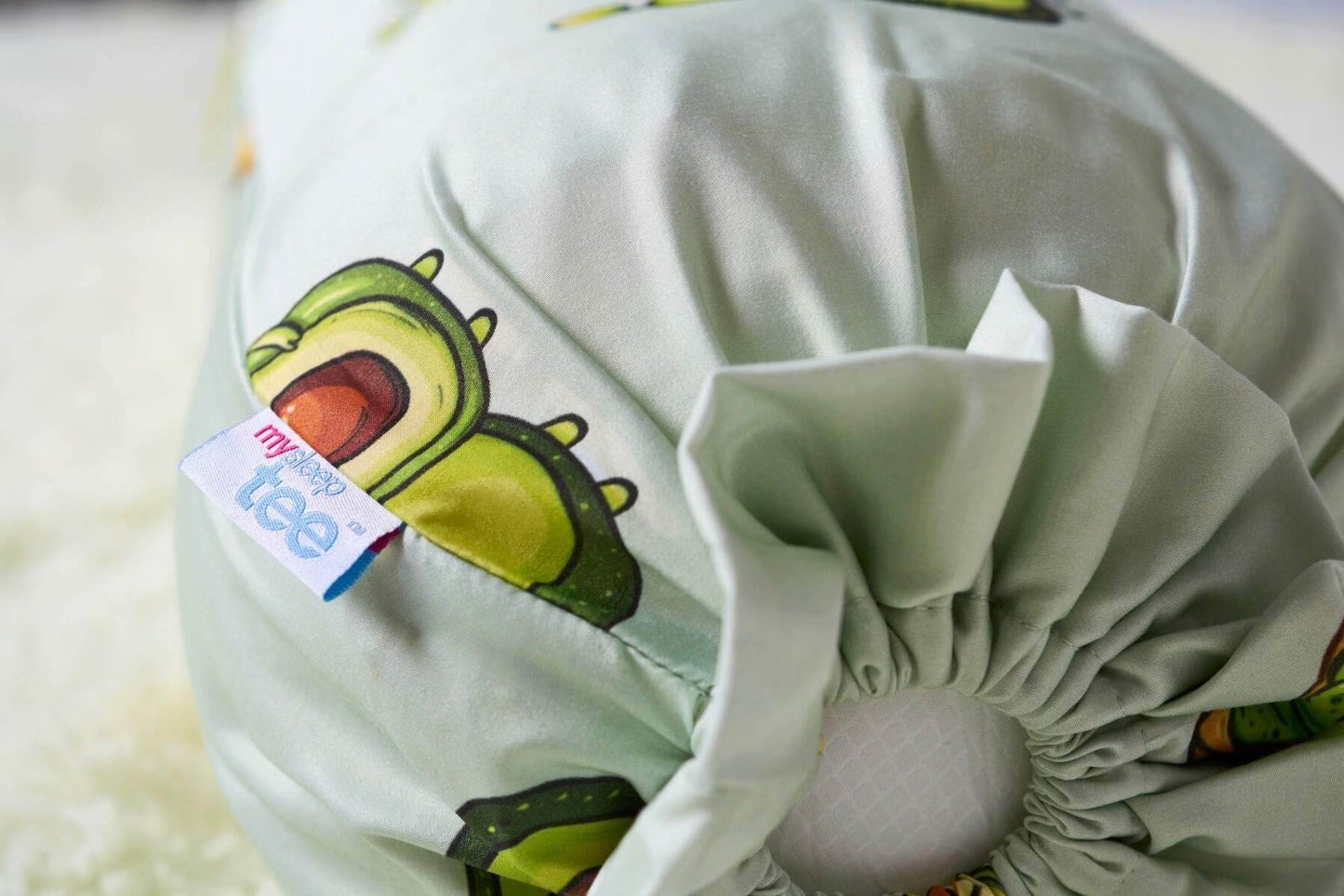 Avocado Sleep Tee & Bolster Cover - Mysleeptee