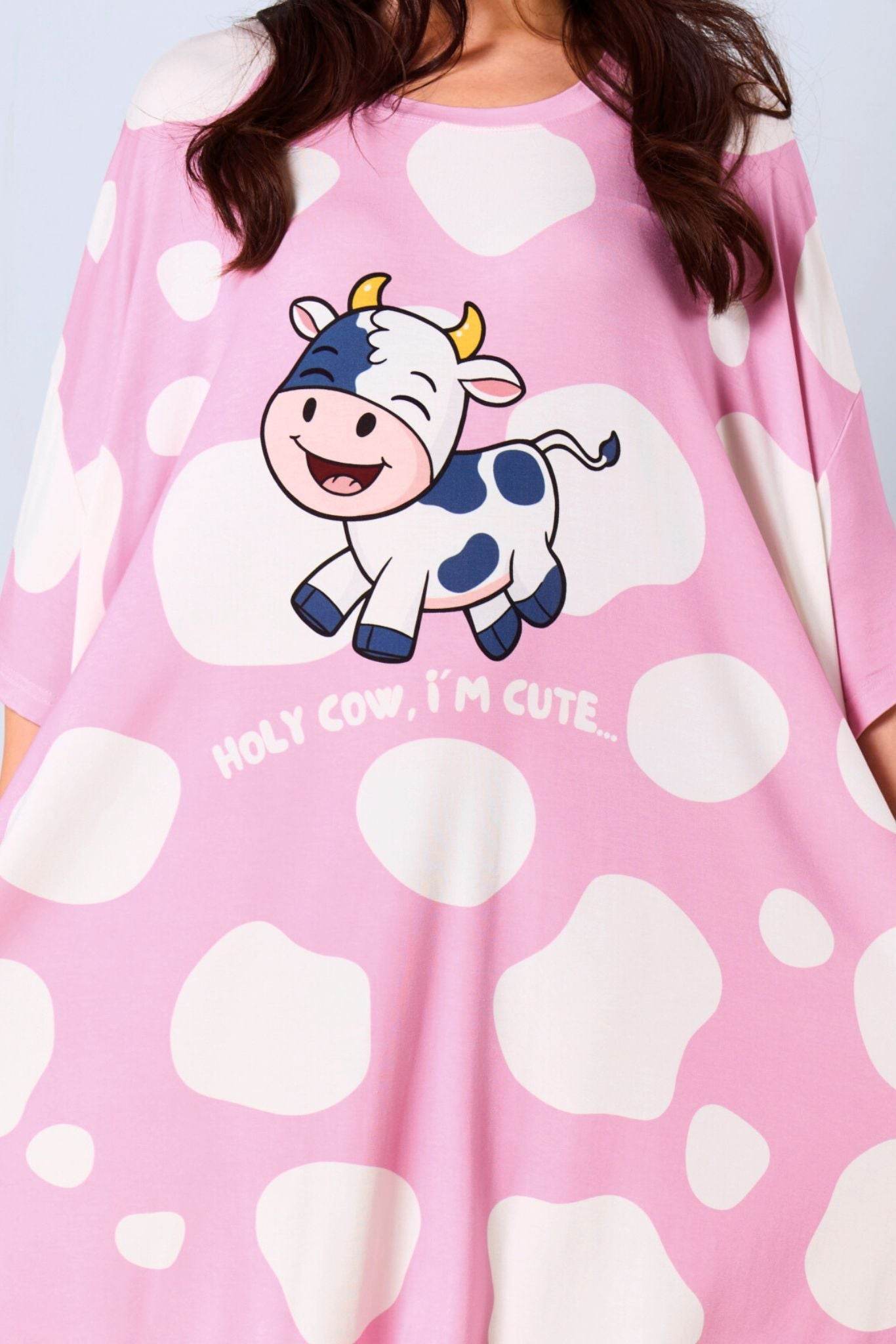 Cow Sleep Tee & Bolster Cover - Mysleeptee