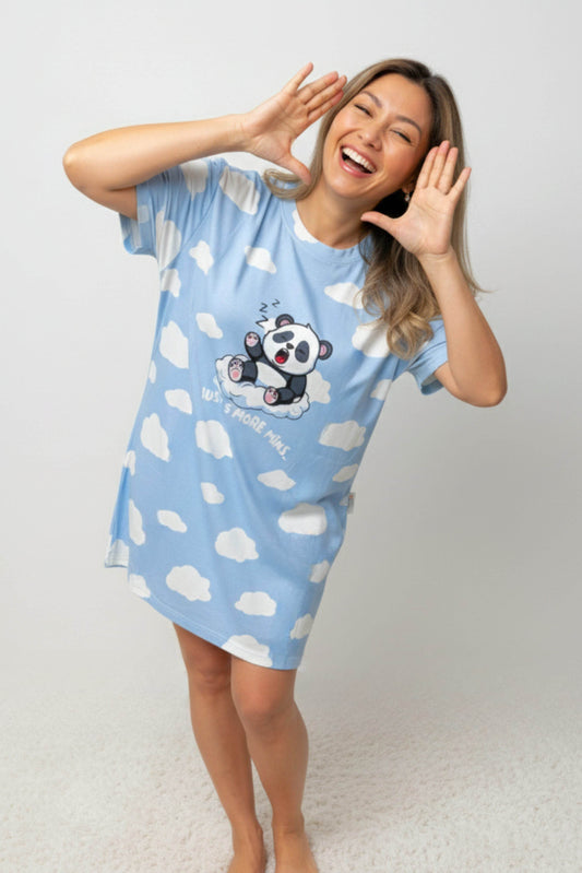 Panda Sleep Tee - Petite - Mysleeptee