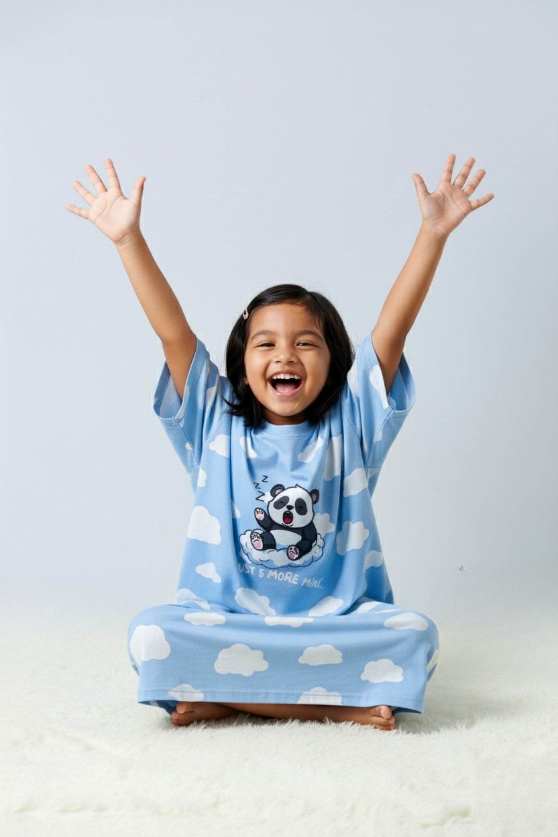 Panda Sleep Tee - Kids - Mysleeptee