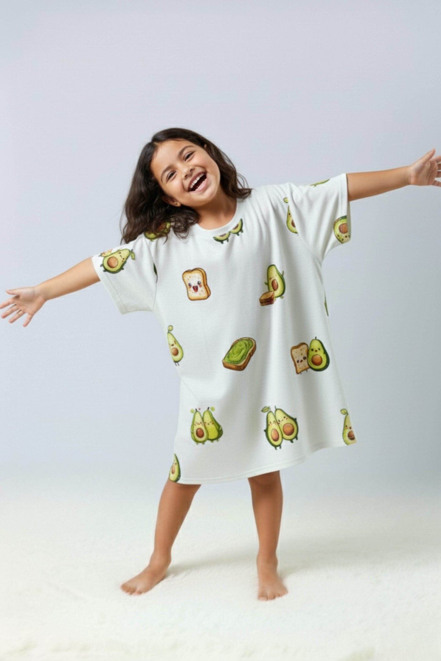 Avocado & Toast Sleep Tee - Kids - Mysleeptee