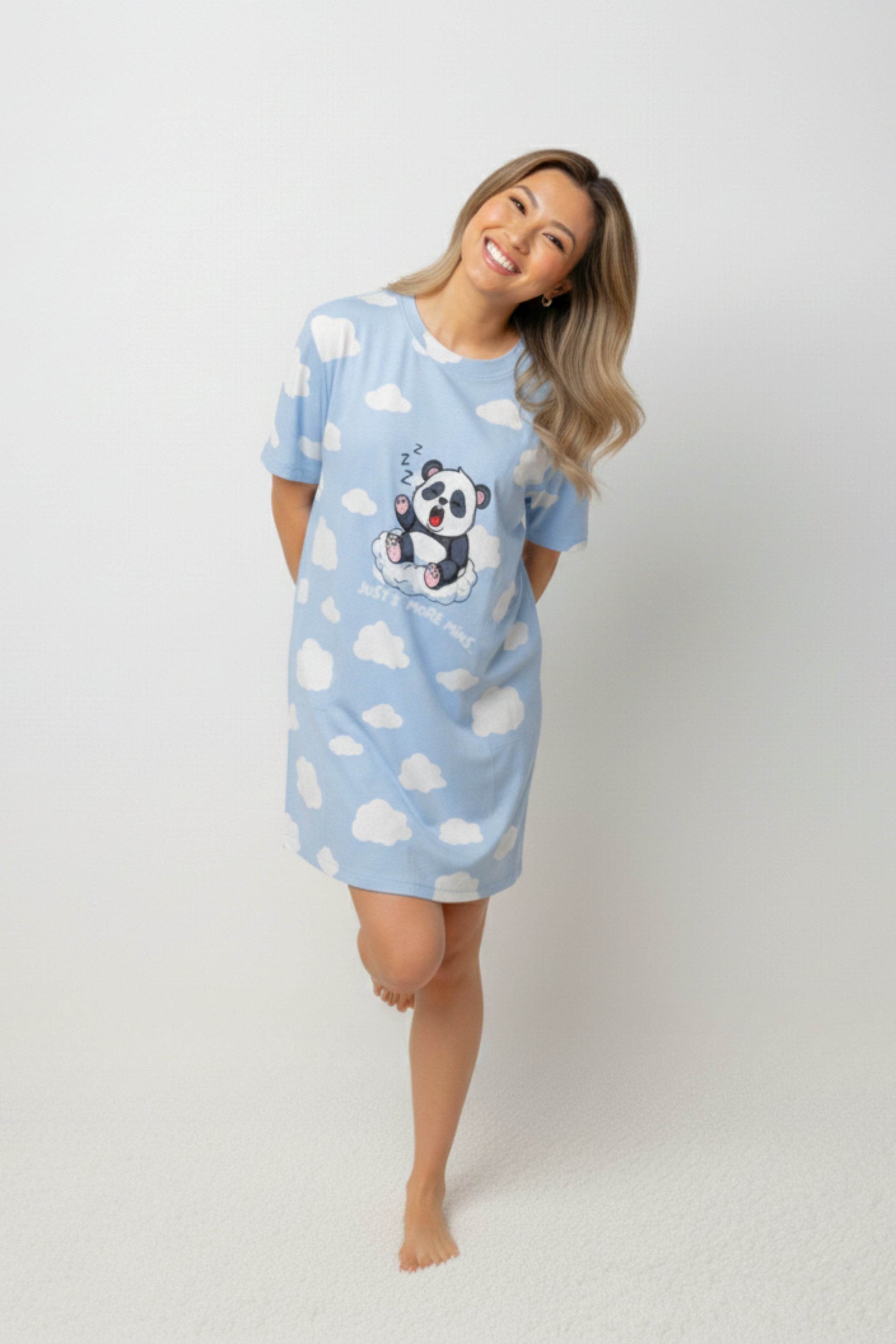 Panda Sleep Tee - Petite - Mysleeptee