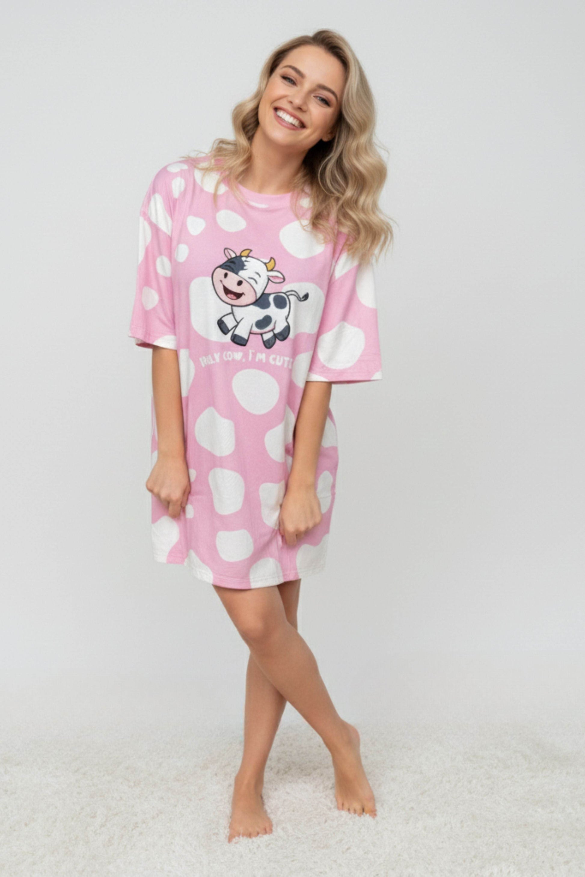 Cow Sleep Tee - Petite - Mysleeptee