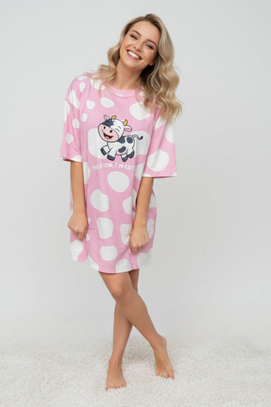Cow Sleep Tee - Petite - Mysleeptee