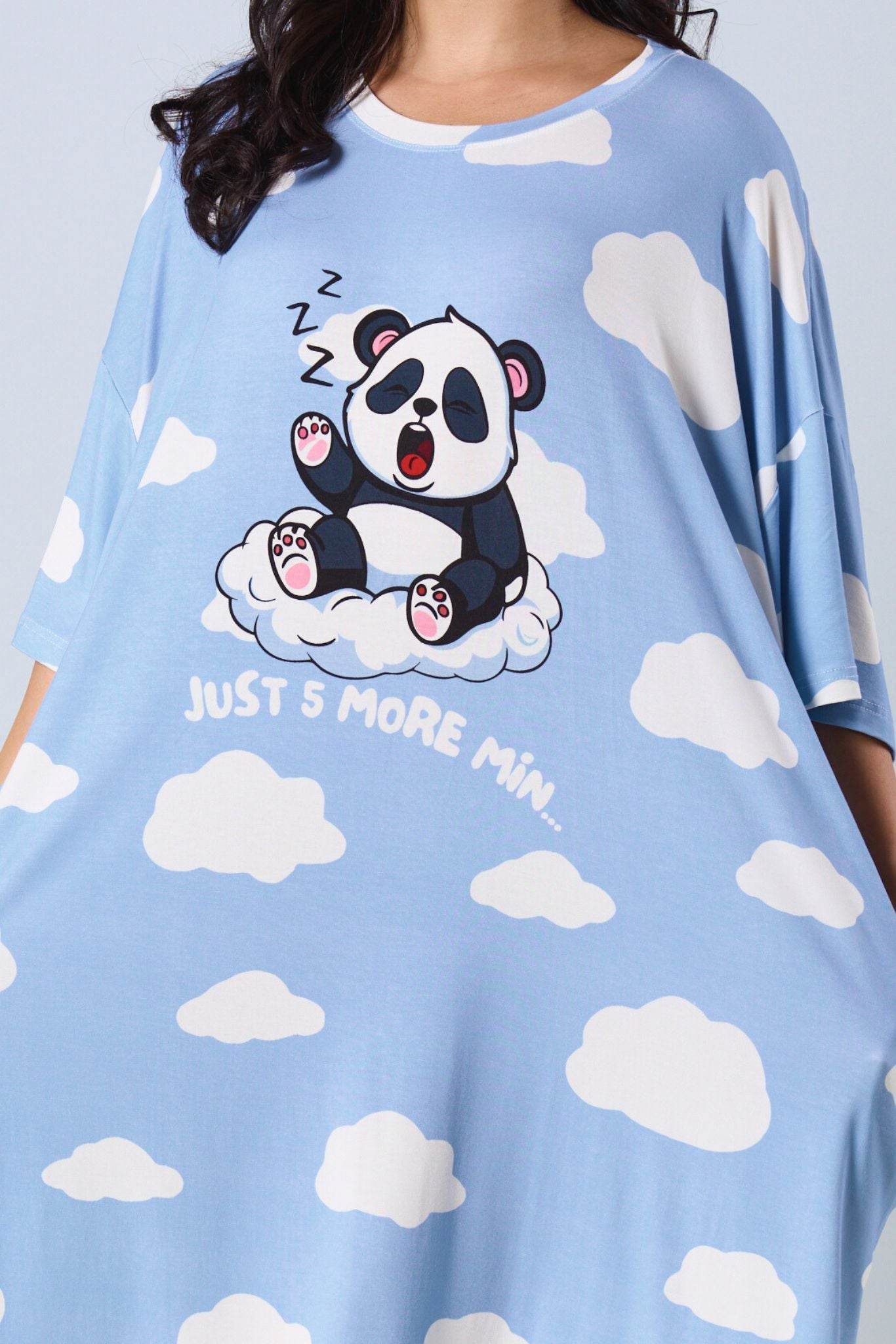 Panda Sleep Tee & Bolster Cover - Mysleeptee