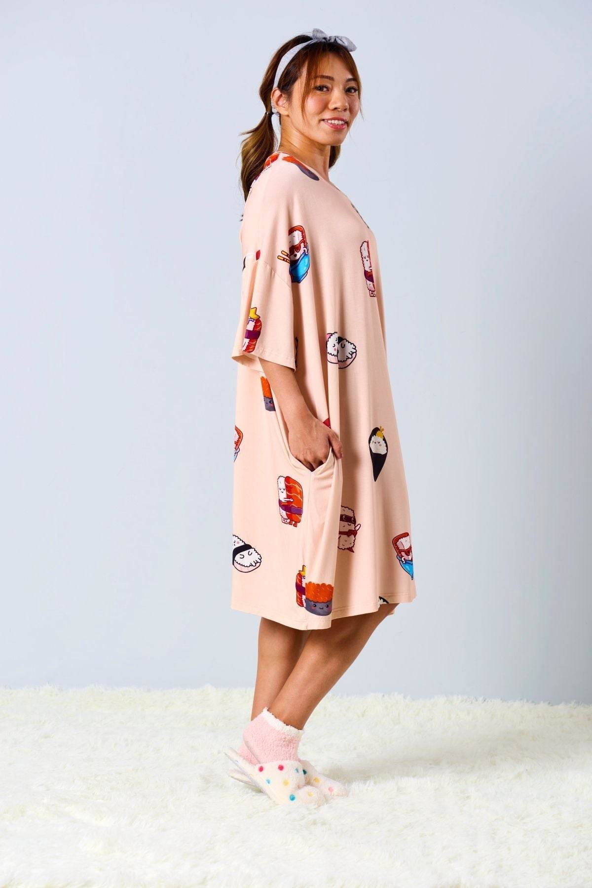 Sushi Sleep Tee & Bolster Cover - Mysleeptee