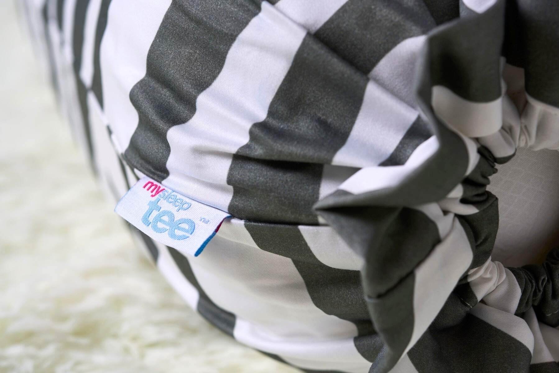 Zebra Sleep Tee & Bolster Cover - Mysleeptee
