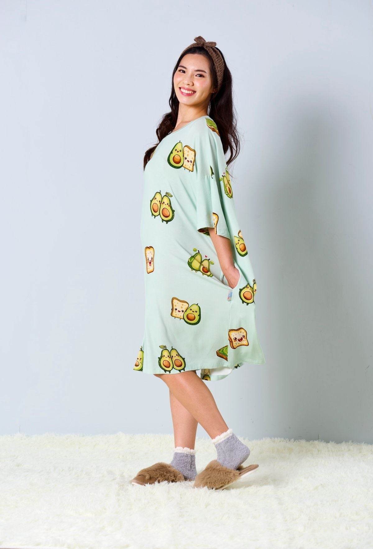 Avocado Sleep Tee & Bolster Cover - Mysleeptee